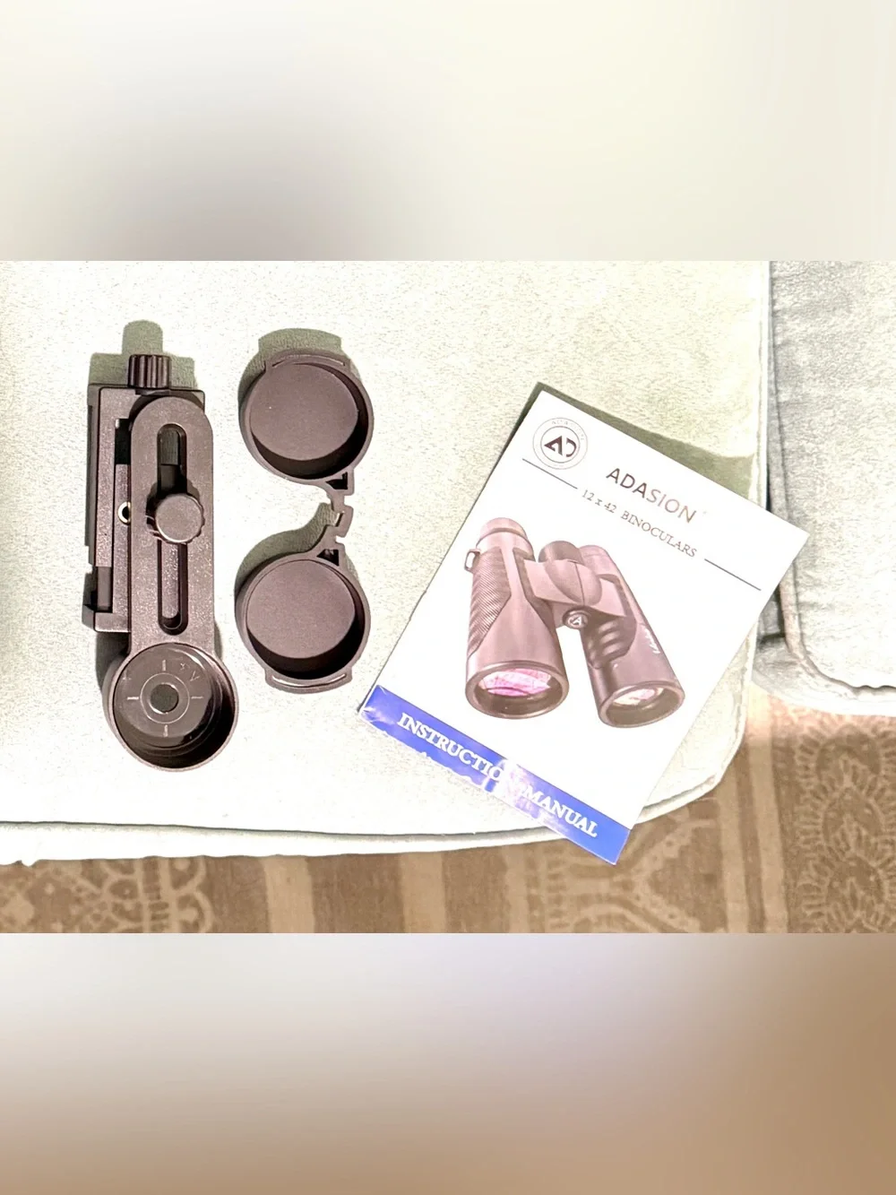 12x42 HD Waterproof Binoculars - Black